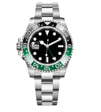 Men's Luxury Automatic Watch with Sapphire & Stainless SteelStainless steel case
41mm diameter, 13mm thickness
20mm band width
28.5mm dial diameter
Sapphire glass mirrorLuxury Automatic Watch