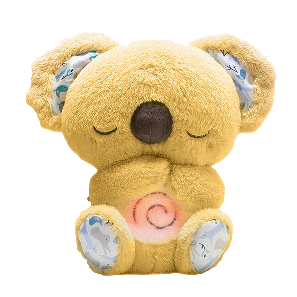 Baby Plush Doll Breathing Bear Baby Soothing Otter Toy Kids Music SleeCute Capybara Baby Sound Machine with Music Lights Rhythmic Breathing Motion Comfort Doll Baby Sleep Soother for Newborn Infants

Feature:

1.Soothing Comfort: EmbraBaby Plush Doll Breathing Bear Baby Soothing Otter Toy Kids Music Sleep Playmate Sleeping Companion Sound Light Doll Toy Gifts