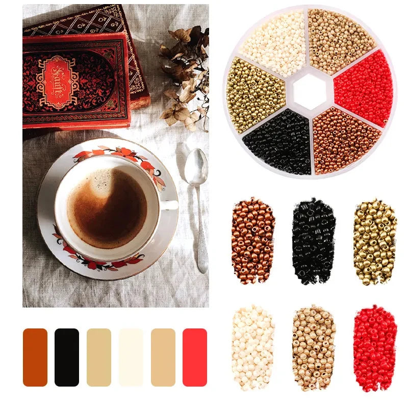 2mm Glass Seed Beads Kit Bracelet Making Kit Small Beads Assortment CoColorful Beads Kit



More than 7000 pcs 2mm glass seed beads packaged with convenient plastic box, strictly selected popular colors which will meet all your DIY nee2mm Glass Seed Beads Kit Bracelet Making Kit Small Beads Assortment Colors Craft Loose Beads