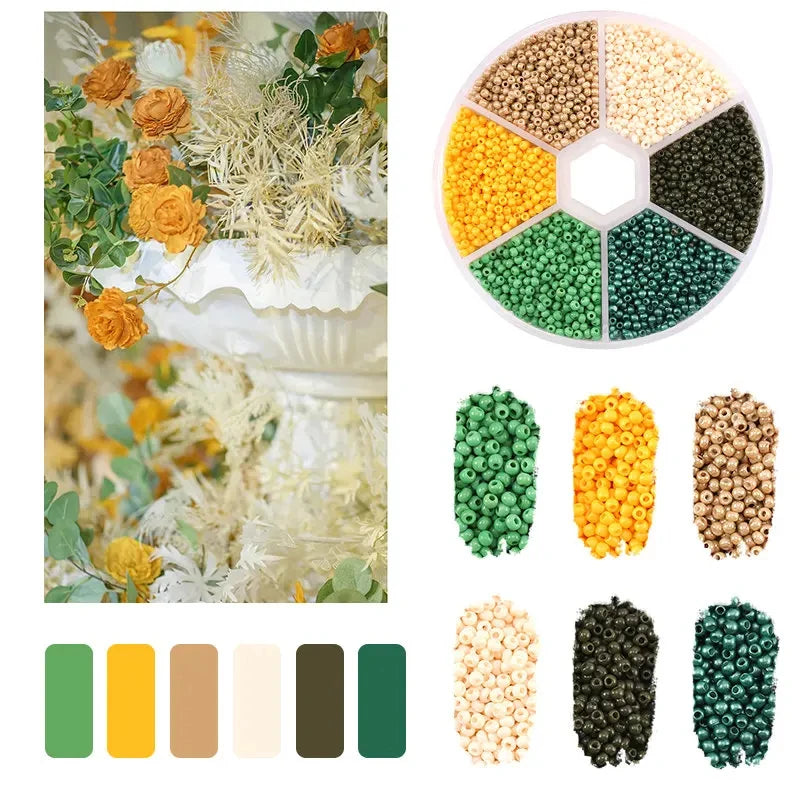 2mm Glass Seed Beads Kit Bracelet Making Kit Small Beads Assortment CoColorful Beads Kit



More than 7000 pcs 2mm glass seed beads packaged with convenient plastic box, strictly selected popular colors which will meet all your DIY nee2mm Glass Seed Beads Kit Bracelet Making Kit Small Beads Assortment Colors Craft Loose Beads