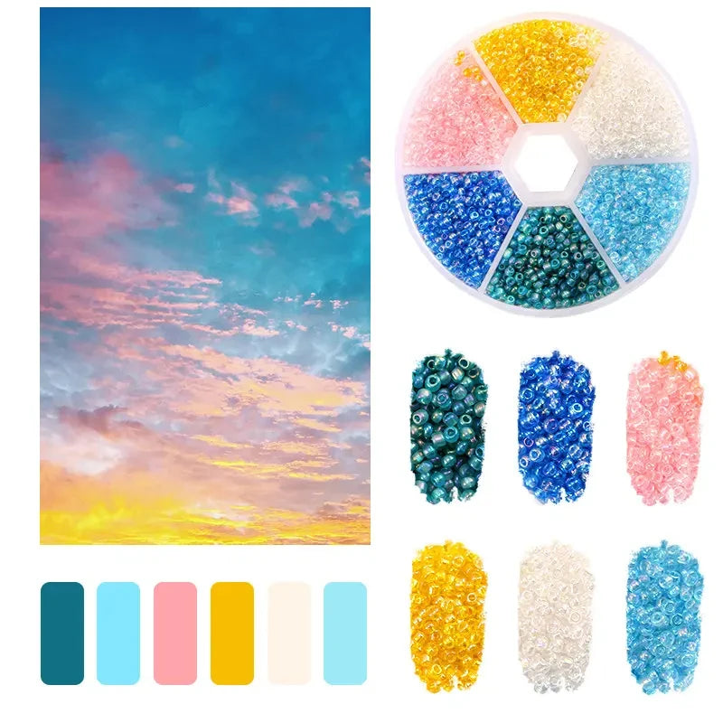 2mm Glass Seed Beads Kit Bracelet Making Kit Small Beads Assortment CoColorful Beads Kit



More than 7000 pcs 2mm glass seed beads packaged with convenient plastic box, strictly selected popular colors which will meet all your DIY nee2mm Glass Seed Beads Kit Bracelet Making Kit Small Beads Assortment Colors Craft Loose Beads