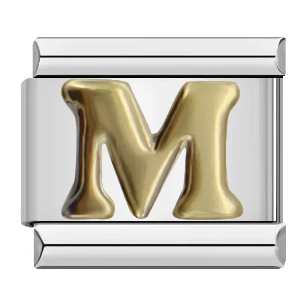 Hapiship 2024 New Fashion 26 English Letters Italian Charm Links Fit 9* Brand:Hapiship
* Make a Happy Bracelet !Fashion 26 English Letters Italian Charm Links Fit 9mm Stainless Steel Bracelet Making Women Jewelry DJ110