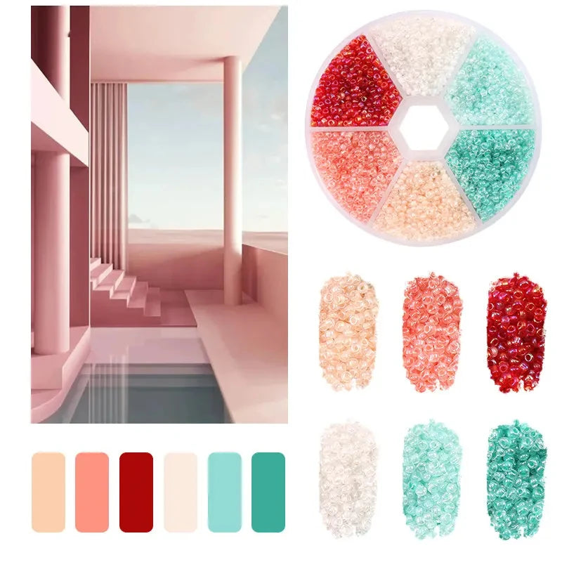 2mm Glass Seed Beads Kit Bracelet Making Kit Small Beads Assortment CoColorful Beads Kit



More than 7000 pcs 2mm glass seed beads packaged with convenient plastic box, strictly selected popular colors which will meet all your DIY nee2mm Glass Seed Beads Kit Bracelet Making Kit Small Beads Assortment Colors Craft Loose Beads