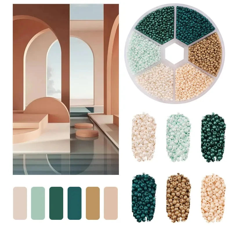 2mm Glass Seed Beads Kit Bracelet Making Kit Small Beads Assortment CoColorful Beads Kit



More than 7000 pcs 2mm glass seed beads packaged with convenient plastic box, strictly selected popular colors which will meet all your DIY nee2mm Glass Seed Beads Kit Bracelet Making Kit Small Beads Assortment Colors Craft Loose Beads