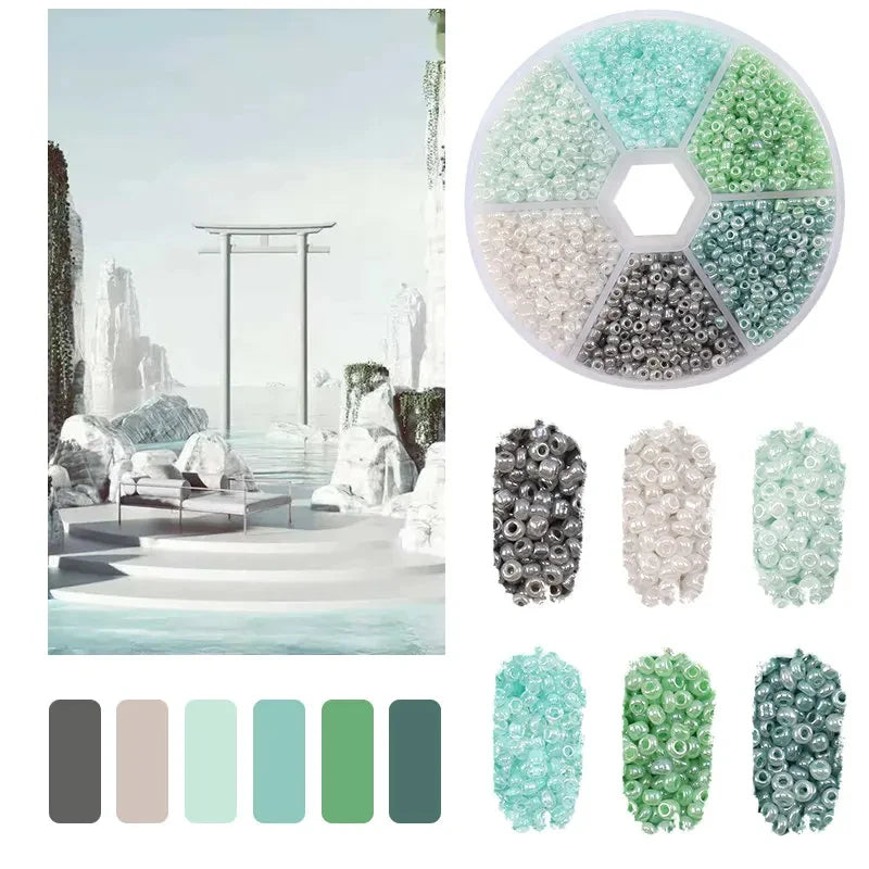 2mm Glass Seed Beads Kit Bracelet Making Kit Small Beads Assortment CoColorful Beads Kit



More than 7000 pcs 2mm glass seed beads packaged with convenient plastic box, strictly selected popular colors which will meet all your DIY nee2mm Glass Seed Beads Kit Bracelet Making Kit Small Beads Assortment Colors Craft Loose Beads