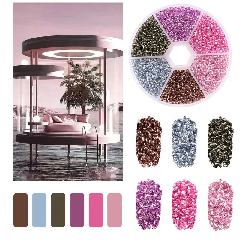 2mm Glass Seed Beads Kit Bracelet Making Kit Small Beads Assortment CoColorful Beads Kit



More than 7000 pcs 2mm glass seed beads packaged with convenient plastic box, strictly selected popular colors which will meet all your DIY nee2mm Glass Seed Beads Kit Bracelet Making Kit Small Beads Assortment Colors Craft Loose Beads