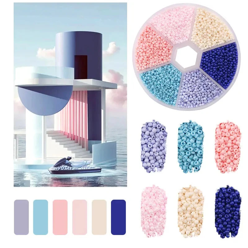 2mm Glass Seed Beads Kit Bracelet Making Kit Small Beads Assortment CoColorful Beads Kit



More than 7000 pcs 2mm glass seed beads packaged with convenient plastic box, strictly selected popular colors which will meet all your DIY nee2mm Glass Seed Beads Kit Bracelet Making Kit Small Beads Assortment Colors Craft Loose Beads