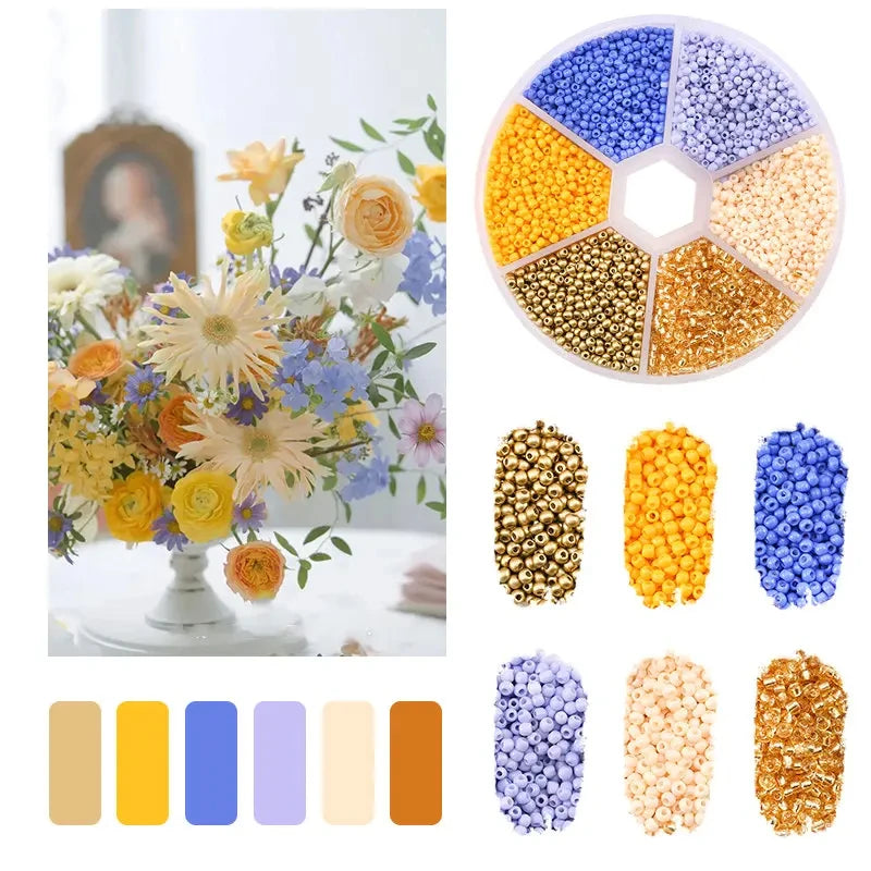 2mm Glass Seed Beads Kit Bracelet Making Kit Small Beads Assortment CoColorful Beads Kit



More than 7000 pcs 2mm glass seed beads packaged with convenient plastic box, strictly selected popular colors which will meet all your DIY nee2mm Glass Seed Beads Kit Bracelet Making Kit Small Beads Assortment Colors Craft Loose Beads