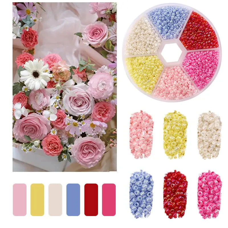 2mm Glass Seed Beads Kit Bracelet Making Kit Small Beads Assortment CoColorful Beads Kit



More than 7000 pcs 2mm glass seed beads packaged with convenient plastic box, strictly selected popular colors which will meet all your DIY nee2mm Glass Seed Beads Kit Bracelet Making Kit Small Beads Assortment Colors Craft Loose Beads
