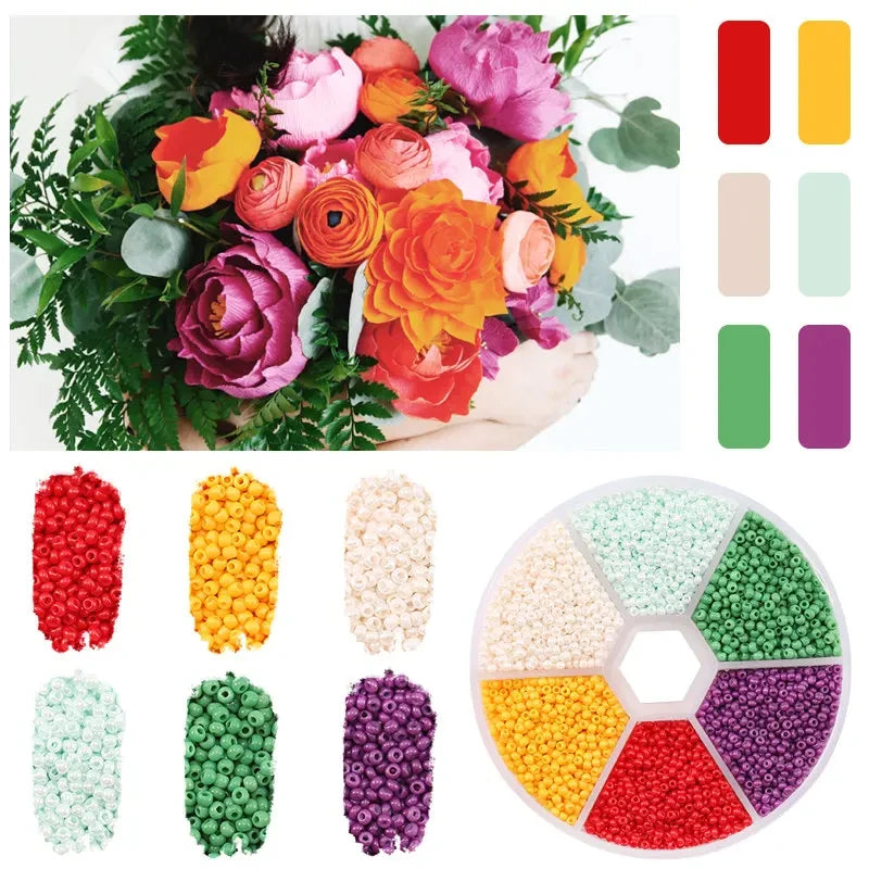 2mm Glass Seed Beads Kit Bracelet Making Kit Small Beads Assortment CoColorful Beads Kit



More than 7000 pcs 2mm glass seed beads packaged with convenient plastic box, strictly selected popular colors which will meet all your DIY nee2mm Glass Seed Beads Kit Bracelet Making Kit Small Beads Assortment Colors Craft Loose Beads