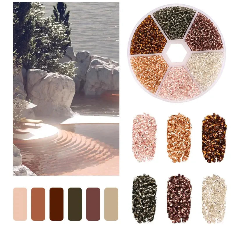 2mm Glass Seed Beads Kit Bracelet Making Kit Small Beads Assortment CoColorful Beads Kit



More than 7000 pcs 2mm glass seed beads packaged with convenient plastic box, strictly selected popular colors which will meet all your DIY nee2mm Glass Seed Beads Kit Bracelet Making Kit Small Beads Assortment Colors Craft Loose Beads