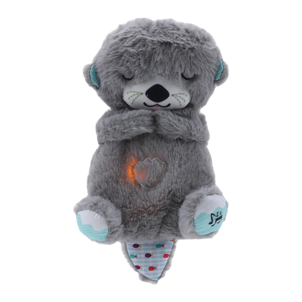 Baby Plush Doll Breathing Bear Baby Soothing Otter Toy Kids Music SleeCute Capybara Baby Sound Machine with Music Lights Rhythmic Breathing Motion Comfort Doll Baby Sleep Soother for Newborn Infants

Feature:

1.Soothing Comfort: EmbraBaby Plush Doll Breathing Bear Baby Soothing Otter Toy Kids Music Sleep Playmate Sleeping Companion Sound Light Doll Toy Gifts
