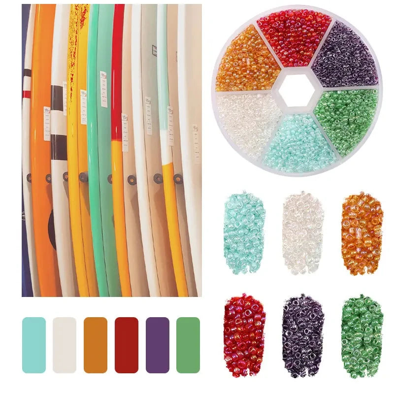 2mm Glass Seed Beads Kit Bracelet Making Kit Small Beads Assortment CoColorful Beads Kit



More than 7000 pcs 2mm glass seed beads packaged with convenient plastic box, strictly selected popular colors which will meet all your DIY nee2mm Glass Seed Beads Kit Bracelet Making Kit Small Beads Assortment Colors Craft Loose Beads