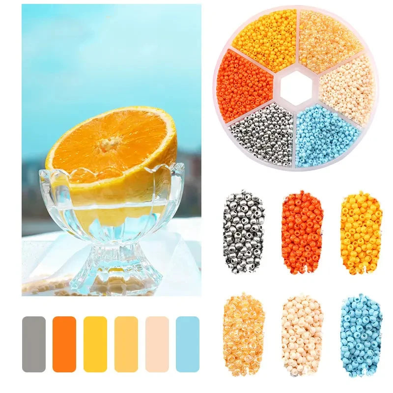 2mm Glass Seed Beads Kit Bracelet Making Kit Small Beads Assortment CoColorful Beads Kit



More than 7000 pcs 2mm glass seed beads packaged with convenient plastic box, strictly selected popular colors which will meet all your DIY nee2mm Glass Seed Beads Kit Bracelet Making Kit Small Beads Assortment Colors Craft Loose Beads