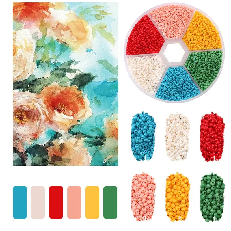 2mm Glass Seed Beads Kit Bracelet Making Kit Small Beads Assortment CoColorful Beads Kit



More than 7000 pcs 2mm glass seed beads packaged with convenient plastic box, strictly selected popular colors which will meet all your DIY nee2mm Glass Seed Beads Kit Bracelet Making Kit Small Beads Assortment Colors Craft Loose Beads