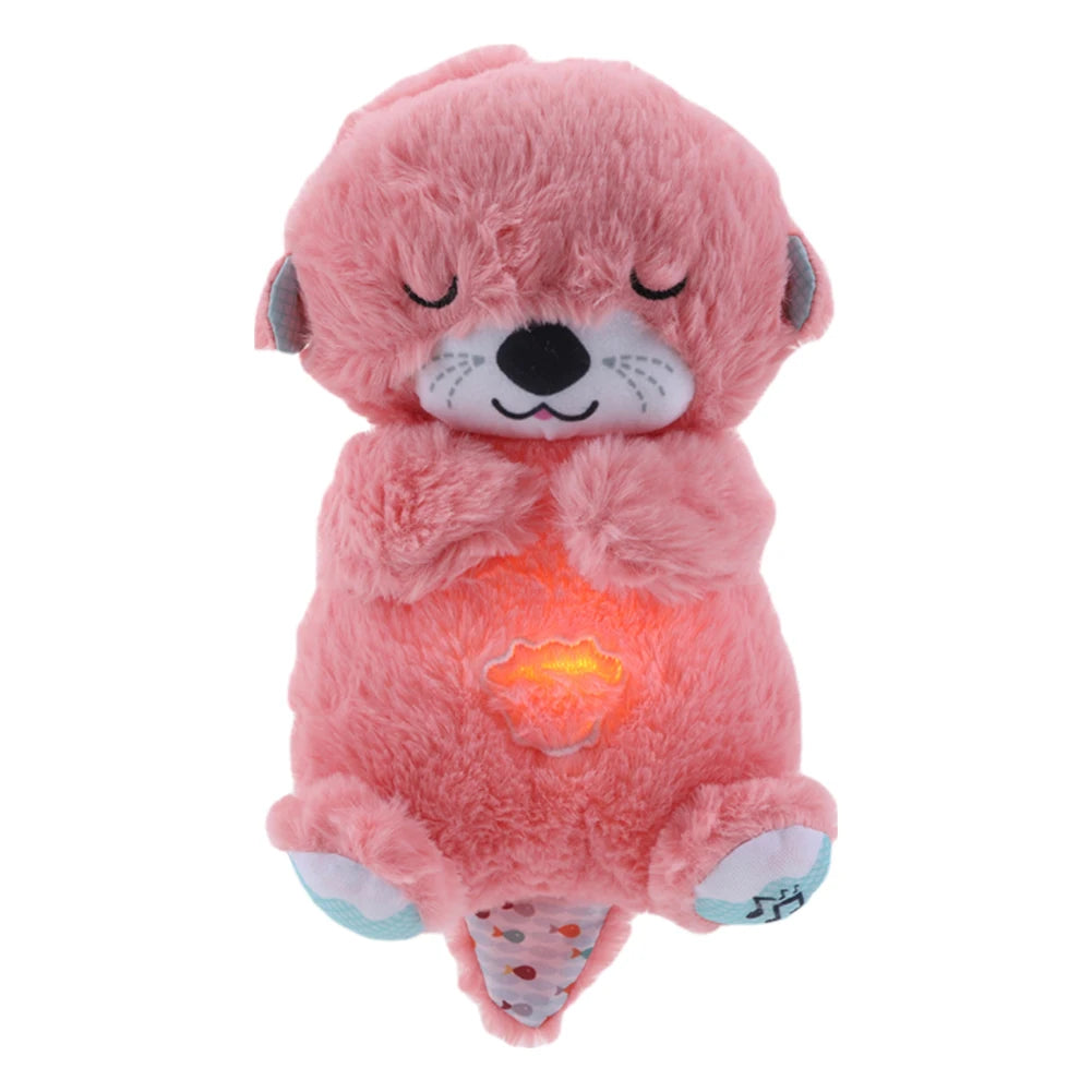 Baby Plush Doll Breathing Bear Baby Soothing Otter Toy Kids Music SleeCute Capybara Baby Sound Machine with Music Lights Rhythmic Breathing Motion Comfort Doll Baby Sleep Soother for Newborn Infants

Feature:

1.Soothing Comfort: EmbraBaby Plush Doll Breathing Bear Baby Soothing Otter Toy Kids Music Sleep Playmate Sleeping Companion Sound Light Doll Toy Gifts