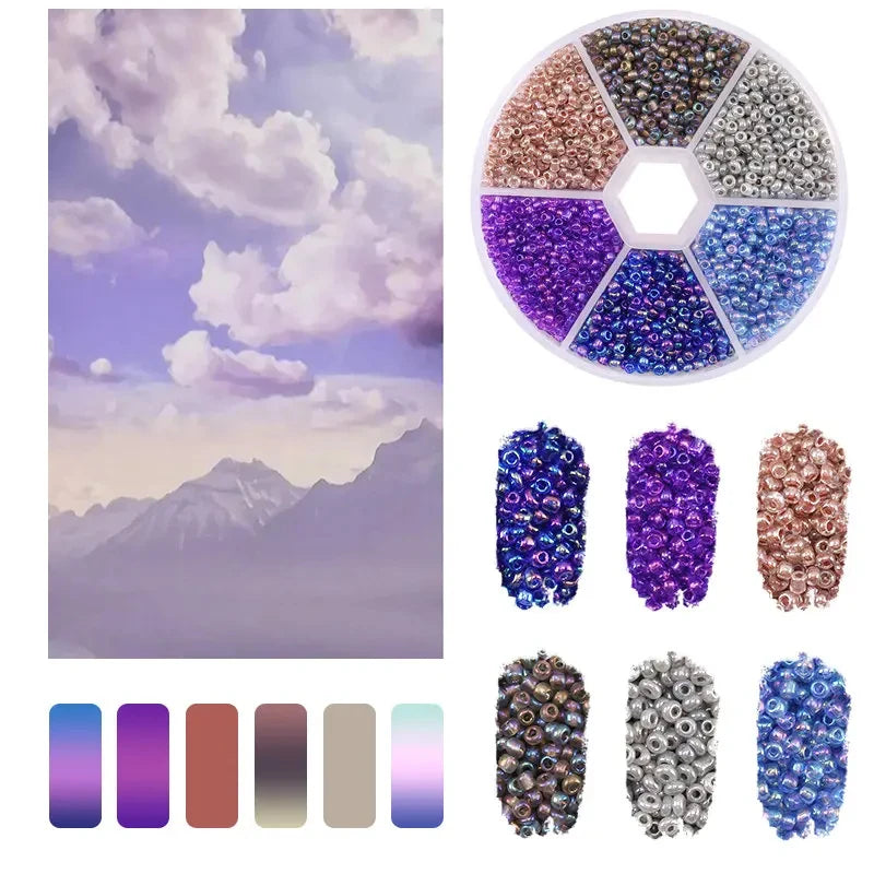 2mm Glass Seed Beads Kit Bracelet Making Kit Small Beads Assortment CoColorful Beads Kit



More than 7000 pcs 2mm glass seed beads packaged with convenient plastic box, strictly selected popular colors which will meet all your DIY nee2mm Glass Seed Beads Kit Bracelet Making Kit Small Beads Assortment Colors Craft Loose Beads