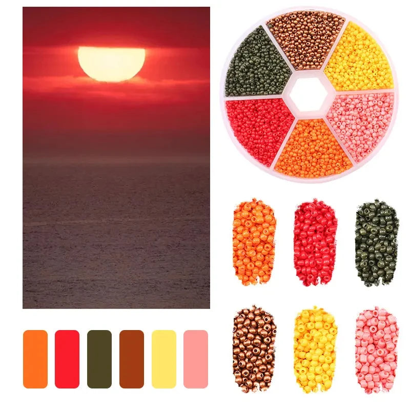 2mm Glass Seed Beads Kit Bracelet Making Kit Small Beads Assortment CoColorful Beads Kit



More than 7000 pcs 2mm glass seed beads packaged with convenient plastic box, strictly selected popular colors which will meet all your DIY nee2mm Glass Seed Beads Kit Bracelet Making Kit Small Beads Assortment Colors Craft Loose Beads