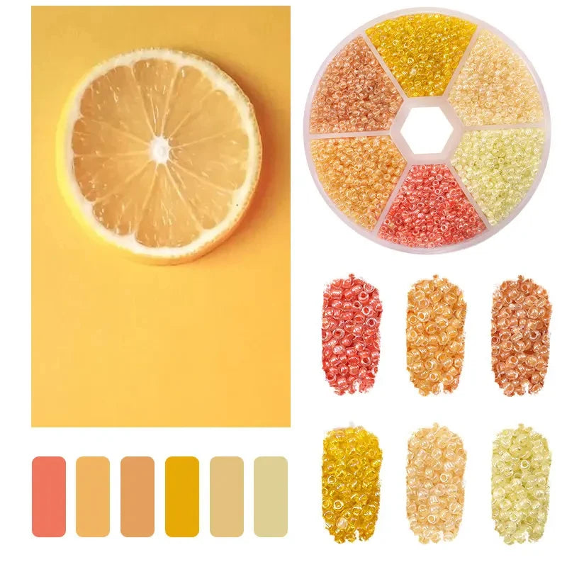 2mm Glass Seed Beads Kit Bracelet Making Kit Small Beads Assortment CoColorful Beads Kit



More than 7000 pcs 2mm glass seed beads packaged with convenient plastic box, strictly selected popular colors which will meet all your DIY nee2mm Glass Seed Beads Kit Bracelet Making Kit Small Beads Assortment Colors Craft Loose Beads