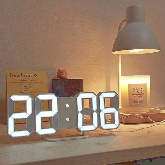 LED Digital ClockIntroducing our LED Digital Clock – a sleek and modern timekeeping marvel that seamlessly merges form and function.**Crystal-Clear LED Display**: Experience the epitLED Digital Clock