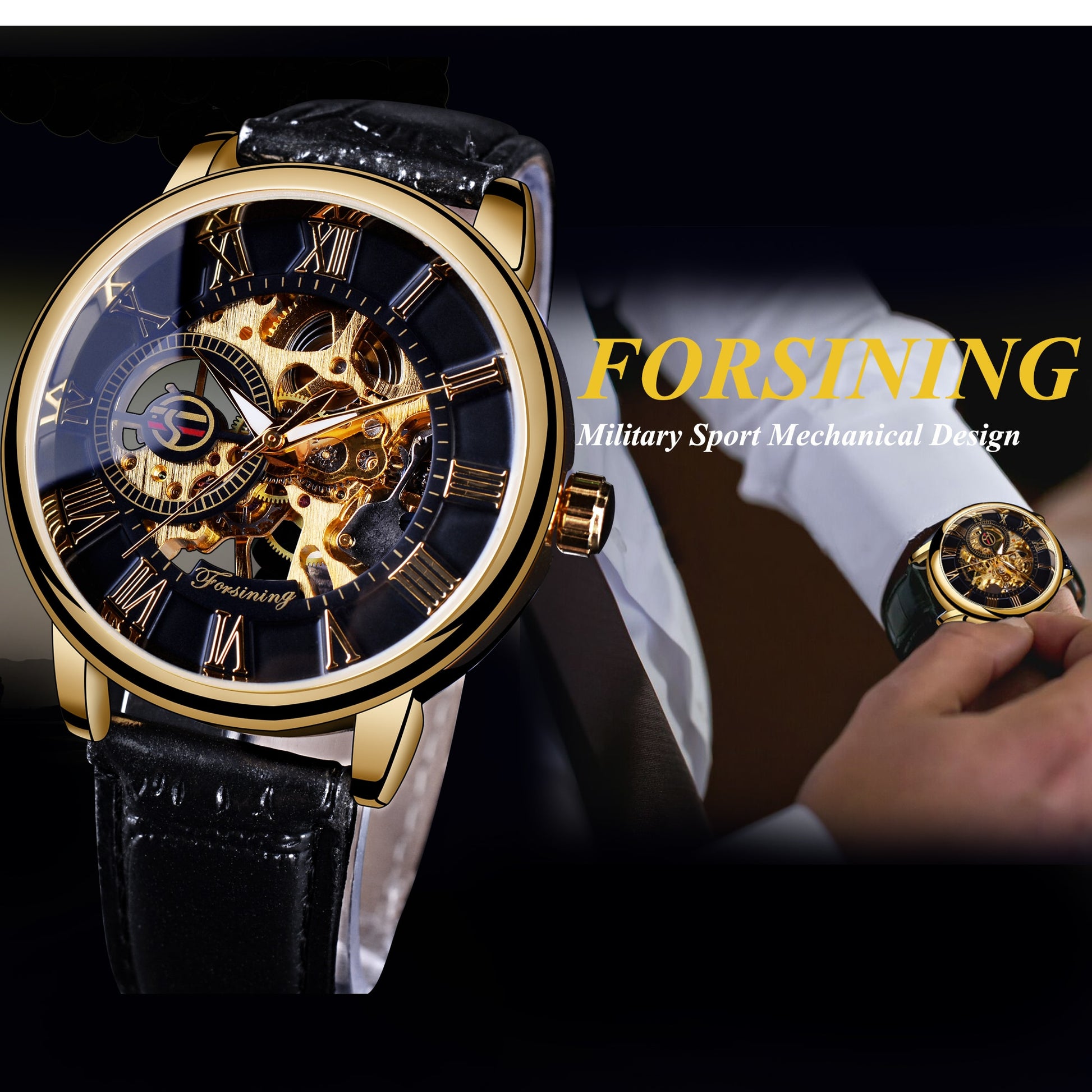 Men Luxury Brand WatchIntroducing the Men Luxury Brand Watch, a timeless piece perfect for every style. Adorned with a high-quality leather band, this watch adds a new classic definition Men Luxury Brand Watch