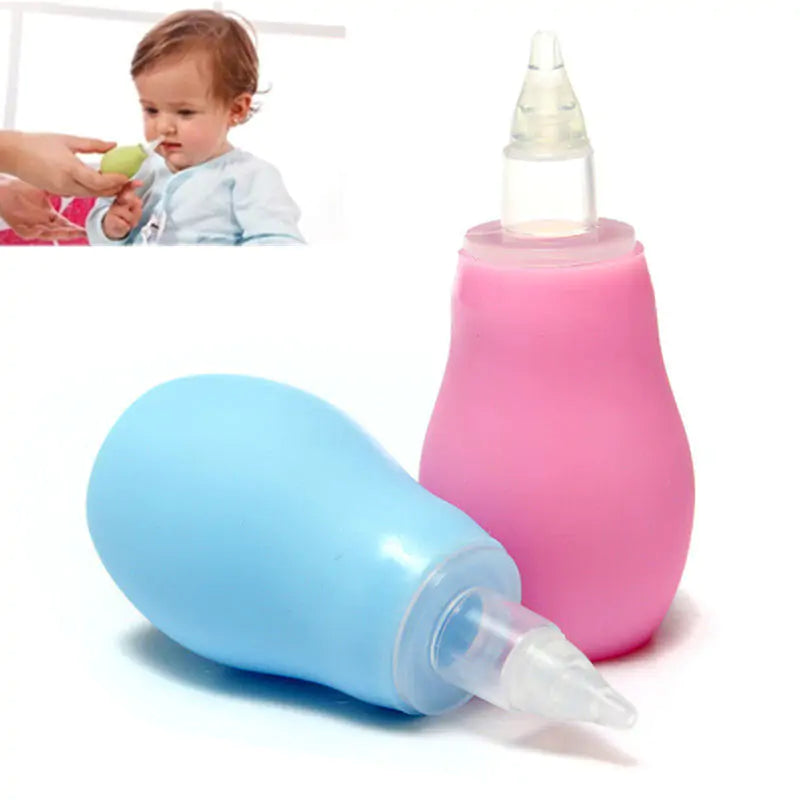 Baby Nasal AspiratorIntroducing the Baby Nasal Aspirator, your trusted ally in clearing your baby's stuffy nose safely and effectively. With its soft suction nozzle, this aspirator is gBaby Nasal Aspirator