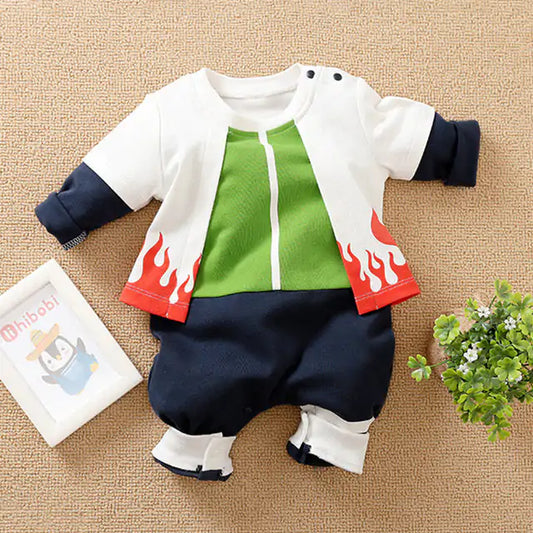 Naruto Baby RomperDress Your Little Ninja in the Adorable Naruto Baby RomperIntroduce your baby to the world of anime with our Naruto Baby Romper. Perfect for young fans, this romper Naruto Baby Romper